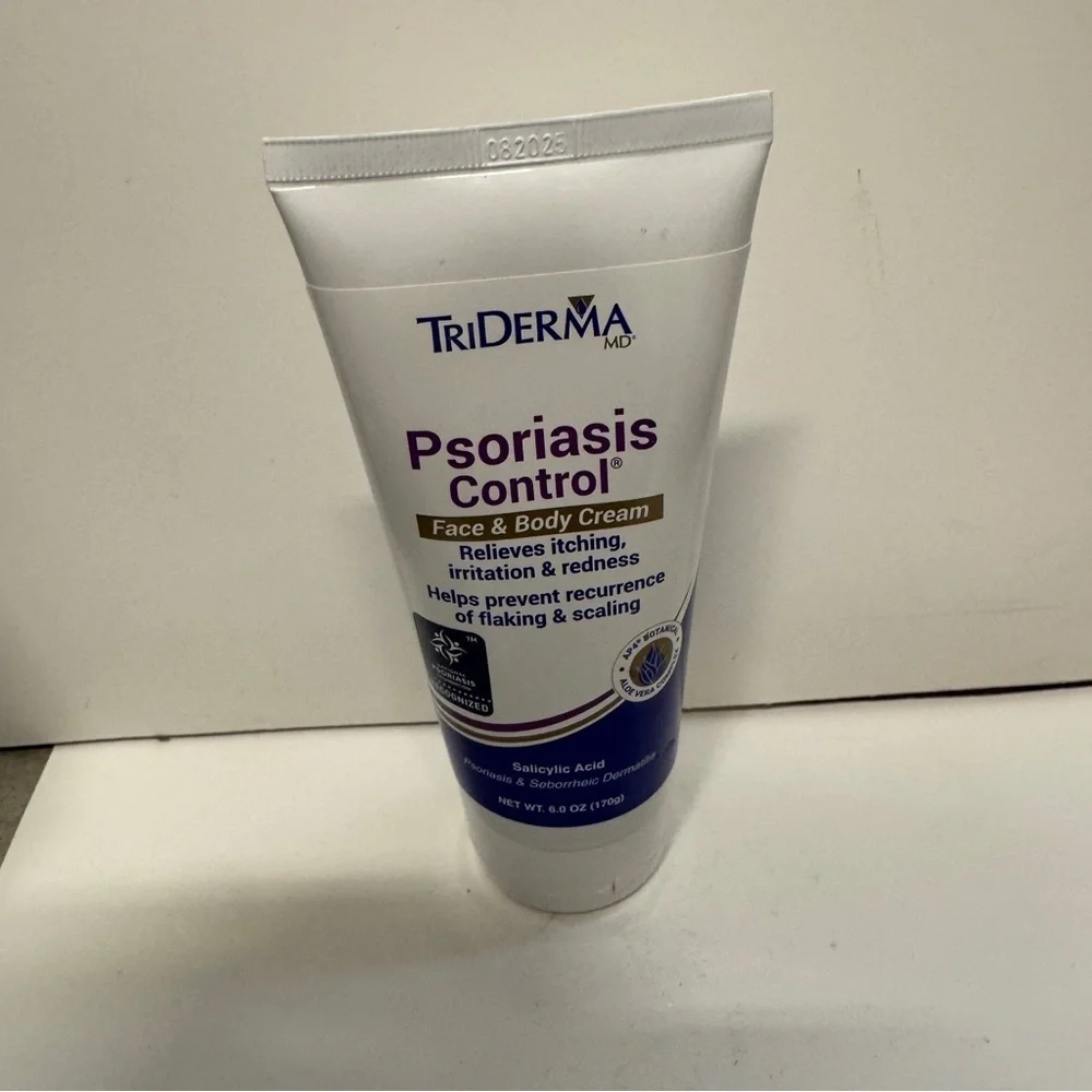 Triderma Psoriasis Control Face Body Cream 6 OZ